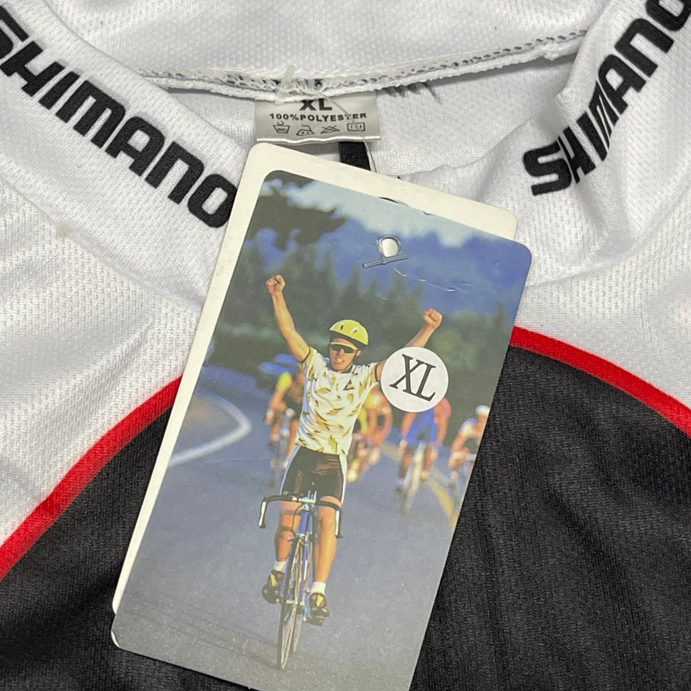 Shimano Cycling Jersey Mens XL Fox DT GT Vermarc Short Sleeve Full Zip Coolmax - Picture 4 of 13